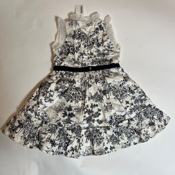 black and white dress NWT Janie and Jack 18-24m - Picture 5 of 6